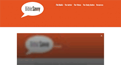 Desktop Screenshot of biblesavvy.com